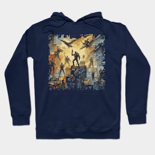 Fantasy Technology Art Painting Hoodie